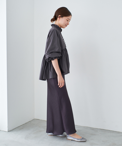 追加14》ダブルサテンスカート（スカート）｜IENA（イエナ）の