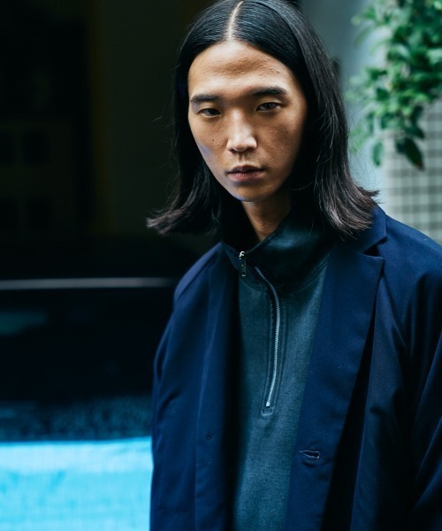 SUNNY  SPORTS（サニースポーツ）の「SUNNY SPORTS / サニースポーツ NOTCH COLLAR 2B RAGLAN JACKET（テーラードジャケット・メンズ・ダークネイビー・MEDIUM/LARGE）」の13枚目の写真