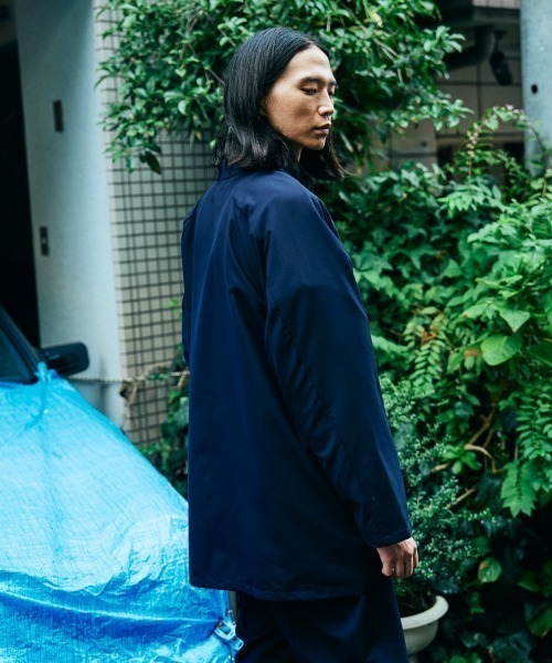 SUNNY  SPORTS（サニースポーツ）の「SUNNY SPORTS / サニースポーツ NOTCH COLLAR 2B RAGLAN JACKET（テーラードジャケット・メンズ・ダークネイビー・MEDIUM/LARGE）」の12枚目の写真