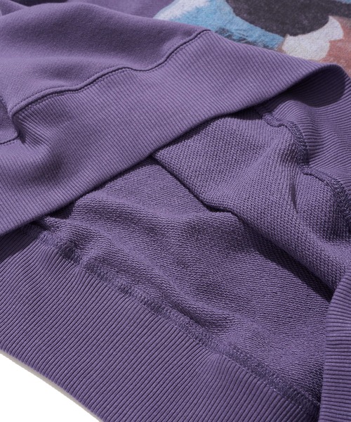 FRUIT OF THE LOOM(フルーツオブザルーム)の「【FRUIT OF THE LOOM/フルーツオブザルーム】SESAMI STREETコラボ 裏毛 クルーネックスウェット(スウェット・レディース・ミント/パープル・SMALL/MEDIUM/LARGE)」の11枚目の写真