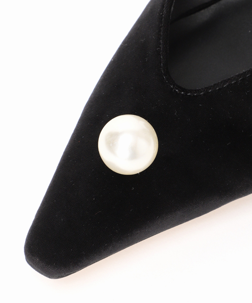 LE TALON(ルタロン)の「《WEB限定》SAKURA SAIGA×Le decore / ル デコレ lady slingback(パンプス・レディース・ブラック×ブラック/スミクロ/ブルー系その他・22cm/22.5cm/23cm/23.5cm/24cm/24.5cm/25cm)」の13枚目の写真