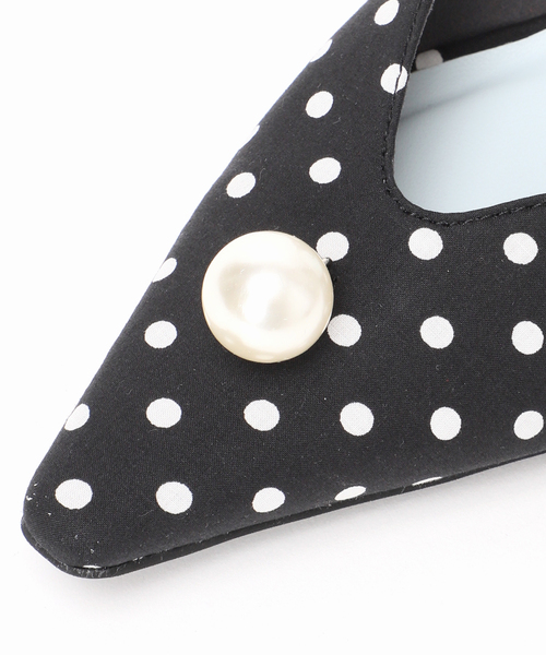 LE TALON(ルタロン)の「《WEB限定》SAKURA SAIGA×Le decore / ル デコレ lady slingback(パンプス・レディース・ブラック×ブラック/スミクロ/ブルー系その他・22cm/22.5cm/23cm/23.5cm/24cm/24.5cm/25cm)」の14枚目の写真