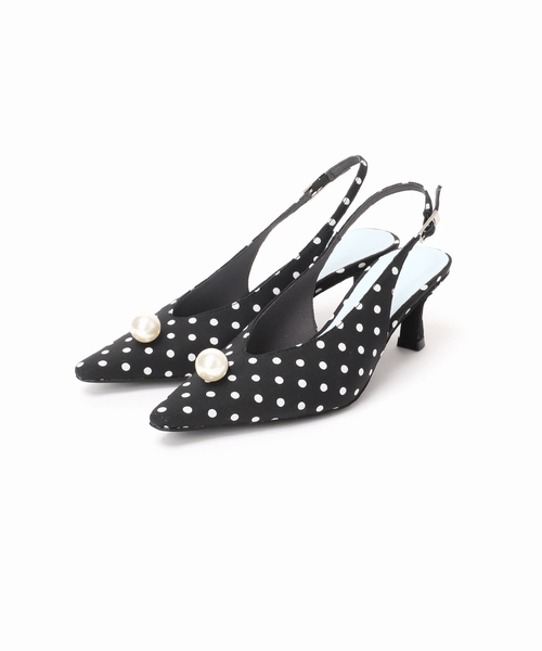 LE TALON(ルタロン)の「《WEB限定》SAKURA SAIGA×Le decore / ル デコレ lady slingback(パンプス・レディース・ブラック×ブラック/スミクロ/ブルー系その他・22cm/22.5cm/23cm/23.5cm/24cm/24.5cm/25cm)」の17枚目の写真