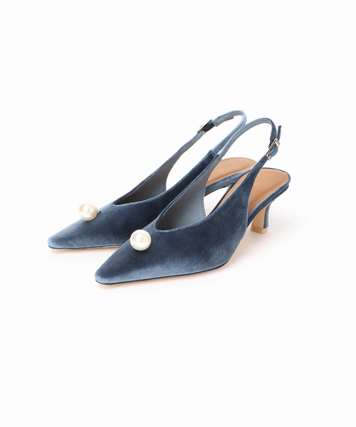 LE TALON(ルタロン)の「《WEB限定》SAKURA SAIGA×Le decore / ル デコレ lady slingback(パンプス・レディース・ブラック×ブラック/スミクロ/ブルー系その他・22cm/22.5cm/23cm/23.5cm/24cm/24.5cm/25cm)」の18枚目の写真