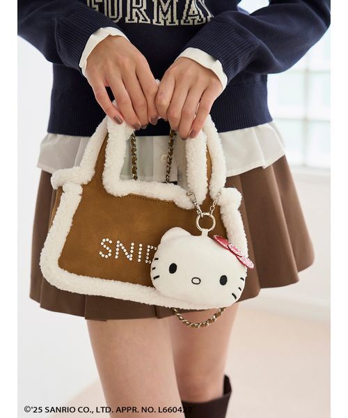 新品SNIDEL スナイデル【HELLO KITTY】バッグ　ハローキティ HELLO KITTY】バッグ（ハンドバッグ）｜SNIDEL（スナイデル）の