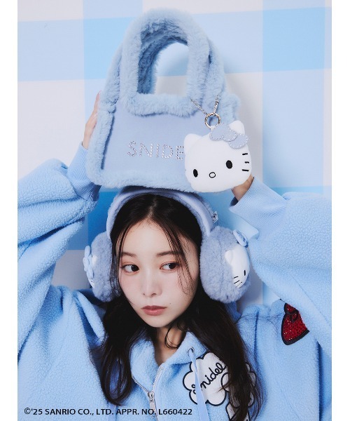 SNIDEL 【HELLO KITTY】バッグ ライトブルー HELLO KITTY】バッグ（ハンドバッグ）｜SNIDEL（スナイデル）の