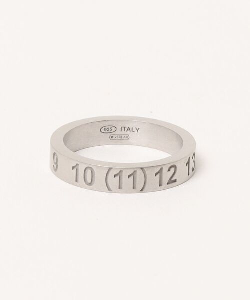 NUMBER REFERENCE RING 4MM（リング）｜Maison Margiela（メゾン