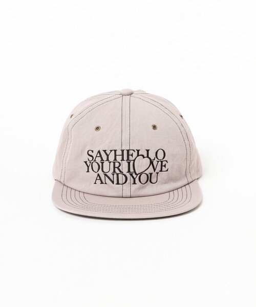 BEAMS T(ビームスティー)の「SAYHELLO / Sun-Rise CAP(キャップ・メンズ・グレー・ONE SIZE)」の2枚目の写真
