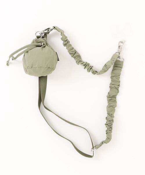 ALTROSE（アルトローズ）の「スマホストラップ 巾着ポーチ付 スマホショルダー スマホ ストラップ クシュクシュ（スマホグッズ・レディース・シルバー/アイボリー/カーキ/ブラック・FREE）」の21枚目の写真