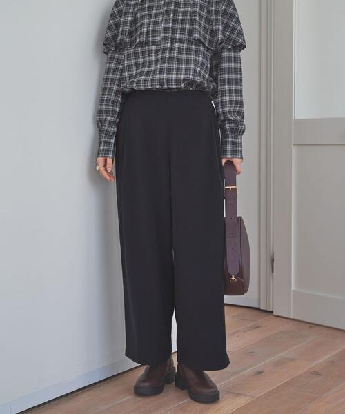 仁村紗和さん着用』『UR TECH』完声9分丈ワイドパンツ（その他パンツ