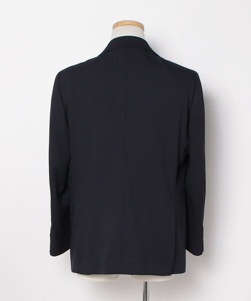 Perfect Suit FActory(パーフェクトスーツファクトリー)の「《WASH SUIT》WEB限定スーツ【洗える/4WAYストレッチ】織柄 ネイビー(スーツセット・メンズ・ネイビー・BB5/BB6/AB5/A4/AB7/BB7/A7/Y4/AB8/BB4/BB8/AB4/AB6/A5/A6/Y7/Y6/Y5/A8/Y8)」の14枚目の写真