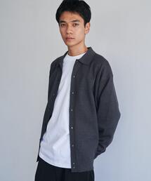 URBAN RESEARCH DOORS(アーバンリサーチドアーズ)の『XLサイズ/WEB限定/仁村紗和さん着用』『UR TECH 200日ニット』シャツ カーディガン(カーディガン/ボレロ)
