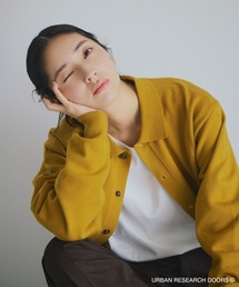 URBAN RESEARCH DOORS | 『XLサイズ/WEB限定/仁村紗和さん着用』『UR TECH 200日ニット』シャツ カーディガン(カーディガン/ボレロ)