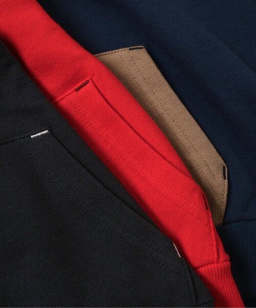 BREEZE(ブリーズ)の「【WEB限定/ジュニア対応】無地ボーダーパーカー(パーカー・キッズ・ブラック/アイボリー/グレー/ブルー/レッド/レインボー/キナリ・90/100/110/120/130/140/150/160)」の16枚目の写真