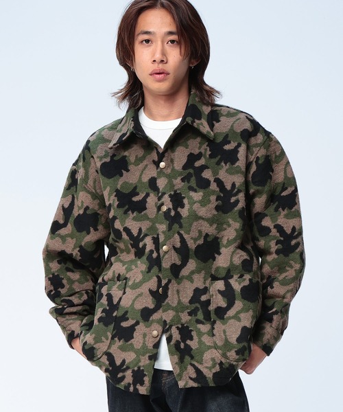 Vashtie 花柄カモフラージュ ジャケット M Vashtie 花柄カモフラージュ ジャケット M