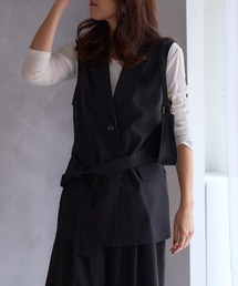 TRIANGLE PALETTE（トライアングルパレット）の「ベルト付きジレ/セットアップ対応（スーツベスト）」