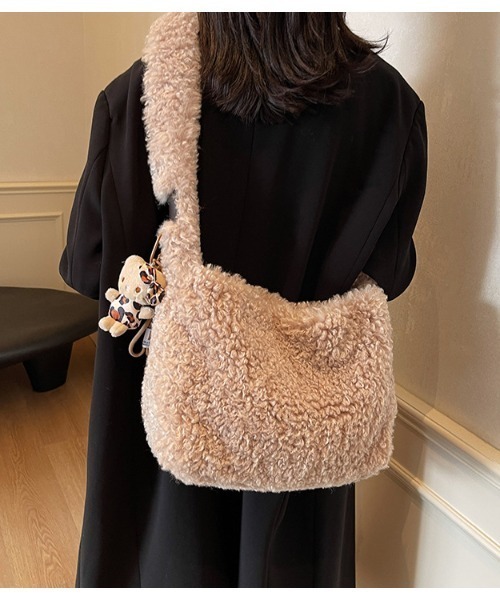 DEVICE（デバイス）の「ファー モコモコ ショルダーバッグ（ショルダー