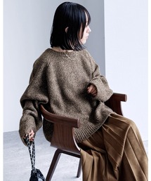 reca | ニュアンスメランジボリュームニット(ニット/セーター)