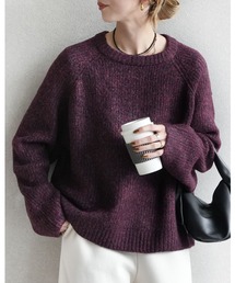 reca | ニュアンスメランジボリュームニット(ニット/セーター)