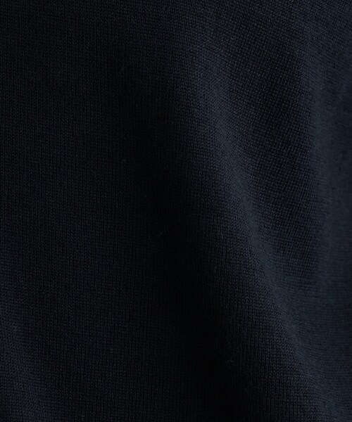 INDIVI（インディヴィ）の「【洗える】ハイゲージニットカーディガン（カーディガン/ボレロ・レディース・チャコール/ブラック/レッド系1/サックスブルー/オフホワイト・05/13/15 /34/38/19）」の8枚目の写真