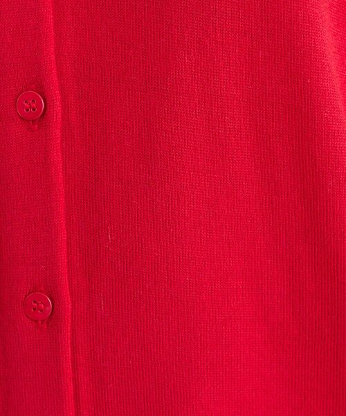 INDIVI（インディヴィ）の「【洗える】ハイゲージニットカーディガン（カーディガン/ボレロ・レディース・チャコール/ブラック/レッド系1/サックスブルー/オフホワイト・05/13/15 /34/38/19）」の12枚目の写真