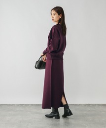 GLOBAL WORK | スウェットライクニットSET/498352(ニット/セーター)