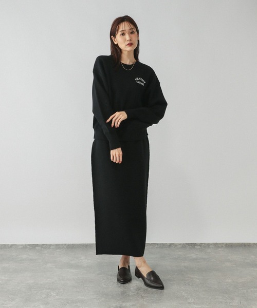 スウェットライクニットSET/498352（ニット/セーター）｜GLOBAL WORK