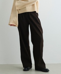 タック入りコーデュロイワイドパンツ Tucked Corduroy Wide Pants