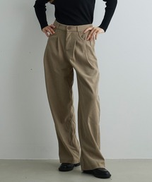 Mirette（ミレット）の「タック入りコーデュロイワイドパンツ Tucked Corduroy Wide Pants（その他パンツ）」