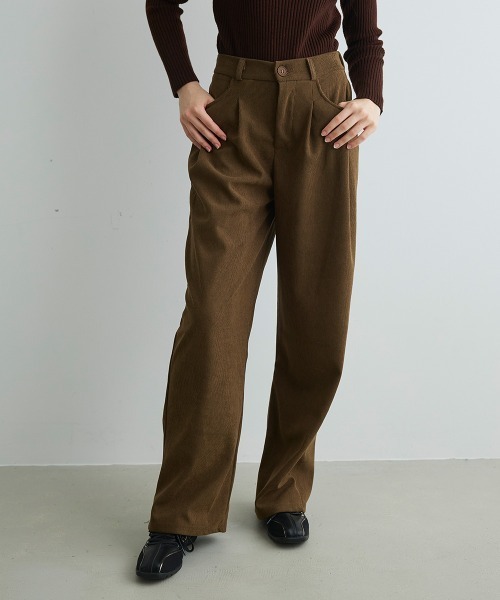 TIGHTBOOTH コーデュロイ ワイドパンツ soldout! _ 2021秋冬 FW21-B07 BIAS CORD BAGGY SLACKS ◇ TIGHTBOOTH