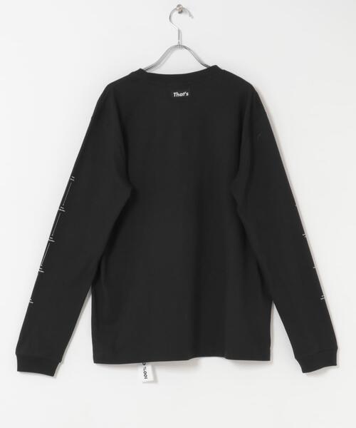 THE GOODLAND MARKET(ザグッドランドマーケット)の「That’s The Long Tee No Plan B(Tシャツ/カットソー・メンズ・ブラック/ホワイト・LARGE/X-LARGE/MEDIUM)」の8枚目の写真