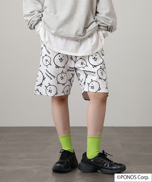 ACE(エース)の「にゃんこ大戦争 ハーフパンツ(その他パンツ・メンズ・ホワイト/ネイビー・M/L/LL)」の5枚目の写真