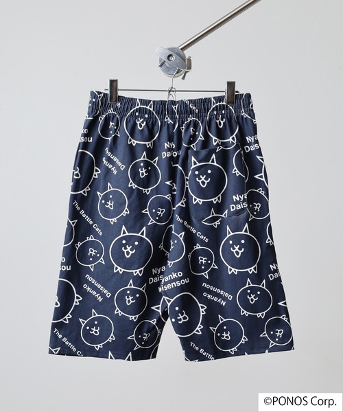 ACE(エース)の「にゃんこ大戦争 ハーフパンツ(その他パンツ・メンズ・ホワイト/ネイビー・M/L/LL)」の11枚目の写真