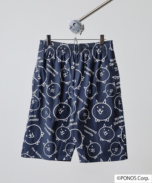 ACE(エース)の「にゃんこ大戦争 ハーフパンツ(その他パンツ・メンズ・ホワイト/ネイビー・M/L/LL)」の14枚目の写真