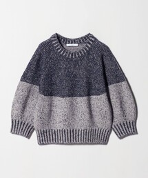 ＜ASTRAET＞3G ショートスリーブ クルーネックニット