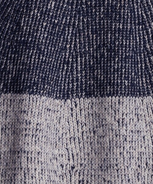 ASTRAET（アストラット）の「＜ASTRAET＞3G ショートスリーブ クルーネックニット（ニット/セーター・レディース・オレンジ/ネイビー・FREE）」の6枚目の写真