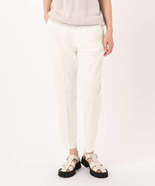 Gabardine K.T（ギャバジンケーティー）の「ドライオックス すっきり細見えパンツ（その他パンツ・レディース・ベージュ/ホワイト・9号）」の2枚目の写真