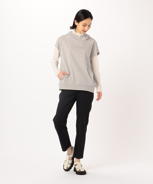 Gabardine K.T（ギャバジンケーティー）の「ドライオックス すっきり細見えパンツ（その他パンツ・レディース・ベージュ/ホワイト・9号）」の8枚目の写真