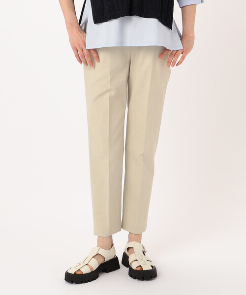 Gabardine K.T（ギャバジンケーティー）の「ドライオックス すっきり細見えパンツ（その他パンツ・レディース・ベージュ/ホワイト・9号）」の12枚目の写真