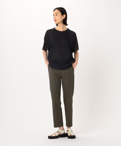 Gabardine K.T（ギャバジンケーティー）の「ドライオックス すっきり細見えパンツ（その他パンツ・レディース・ベージュ/ホワイト・9号）」の13枚目の写真