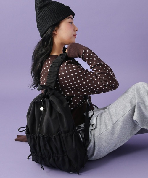 ギャザースリングバッグ[tiny tiny(ティニーティニー