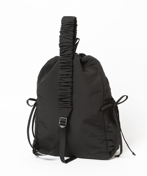 tiny tiny（ティニーティニー）の「ギャザースリングバッグ[tiny tiny(ティニーティニー)]（ショルダーバッグ・レディース・ブラック/レッド・0）」の12枚目の写真