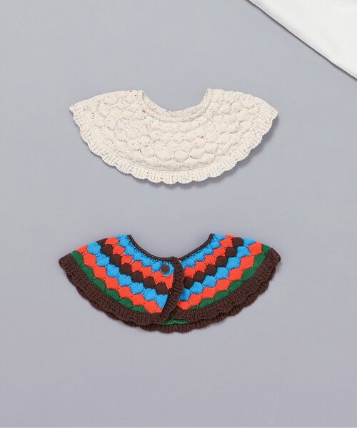 BREEZE（ブリーズ）の「Bpop　ポップニットスタイ（スタイ/よだれかけ・キッズ・アイボリー/その他2・80）」の9枚目の写真