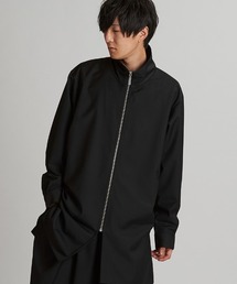 NO ID. | ms6295- ZIPﾛﾝｸﾞSH シャツ(457006-043S)(シャツ/ブラウス)