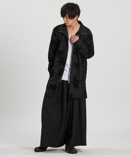 NO ID.（ノーアイディ）の「ms6295- ZIPﾛﾝｸﾞSH シャツ(457006-043S)（シャツ/ブラウス・メンズ・グレー/ブラック系その他/ブラック・ONE SIZE）」の18枚目の写真