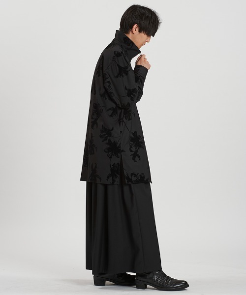 NO ID.（ノーアイディ）の「ms6295- ZIPﾛﾝｸﾞSH シャツ(457006-043S)（シャツ/ブラウス・メンズ・グレー/ブラック系その他/ブラック・ONE SIZE）」の22枚目の写真