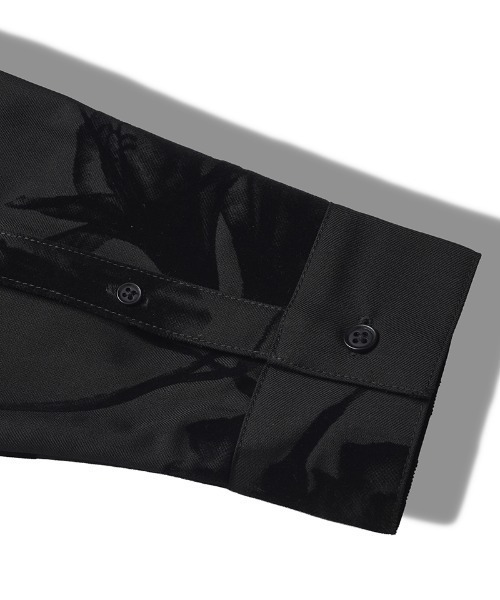 NO ID.（ノーアイディ）の「ms6295- ZIPﾛﾝｸﾞSH シャツ(457006-043S)（シャツ/ブラウス・メンズ・グレー/ブラック系その他/ブラック・ONE SIZE）」の14枚目の写真