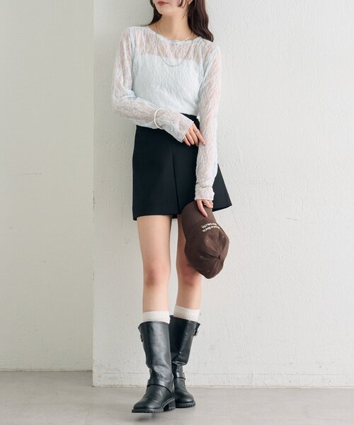 新色チャコールグレーが登場！/低身長/高身長/2サイズ展開◎】スリット