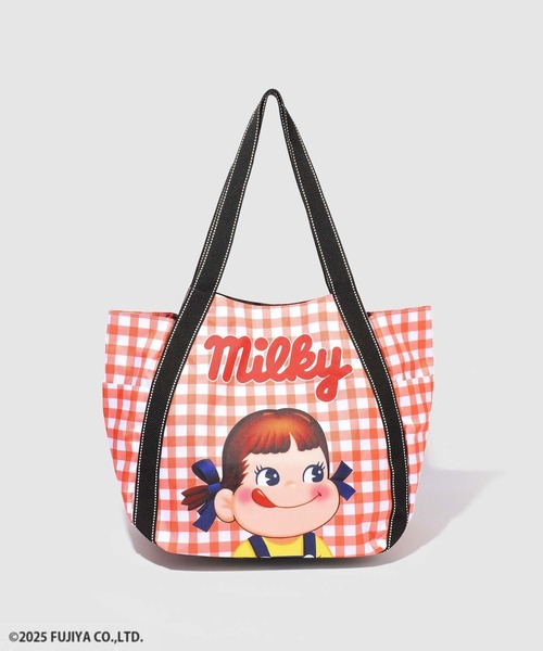 Mac-House(マックハウス)の「ペコちゃん バルーントート(トートバッグ・メンズ・ホワイト/レッド系1/レッド系2/レッド系3・FREE)」の3枚目の写真