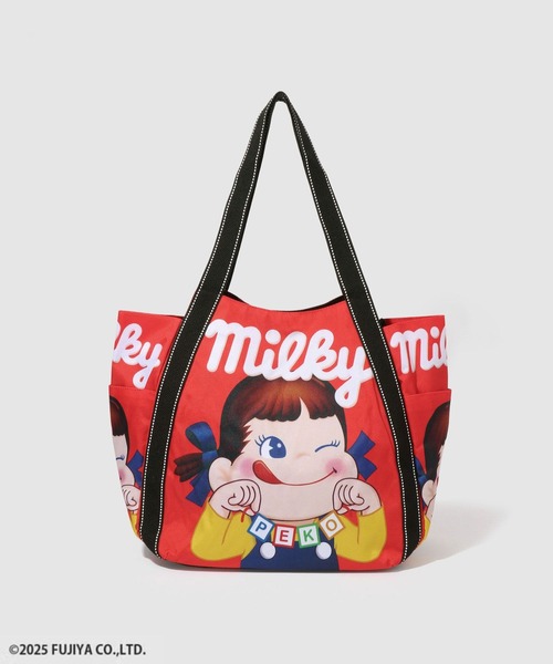 Mac-House(マックハウス)の「ペコちゃん バルーントート(トートバッグ・メンズ・ホワイト/レッド系1/レッド系2/レッド系3・FREE)」の4枚目の写真